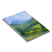 Pijnbomen verenigen zich in het wandtapijt van de notitieboek (Rechterzijde)