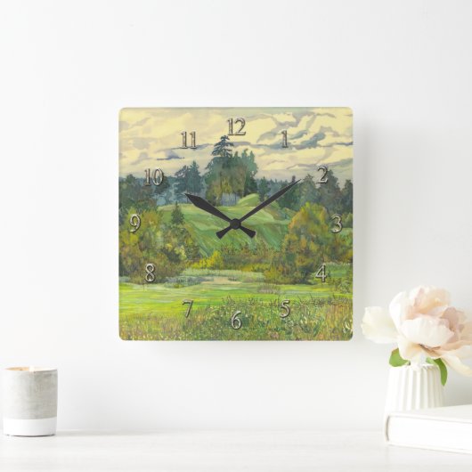 Pijnbomen Vierkante Klok (Huis)