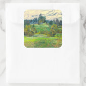 Pijnbomen Vierkante Sticker (Tas)