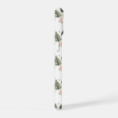 Pijnbomen, warme chocolademelk, ijs Schaatsen, cup iPhone 15 Case (Rechterkant)