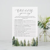 Pijnbomen Wat zei de bruidegom vrijgezellenfeest? (Staand voorkant)