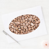 Pijnbonen Ovale Sticker (Envelop)