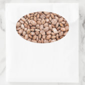 Pijnbonen Ovale Sticker (Tas)