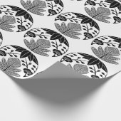 Pijnboom bamboe ume cadeaupapier (Hoek)