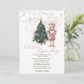 Pijnboom,Cadeaus,Sterren Notenkraker Open Huis  Kaart (Staand voorkant)