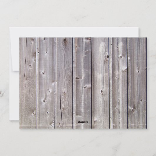 Pijnboom met kardinaal rustieke kerstfoto feestdagenkaart (Achterkant)