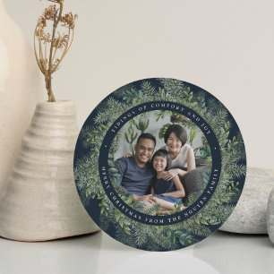 Pijnboom   van de berg de Ronde Kaart van de Foto