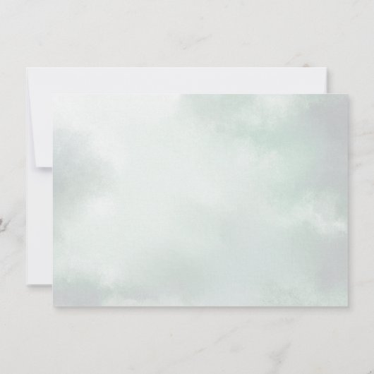 Pijnboom Winter Bruidsuitnodiging De onderbroek sp Kaart (Achterkant)