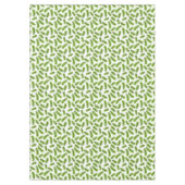 Pijnboombladeren op witte tablet tafelkleed (Voorkant)