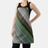 Pijnboombos Bruin en Groene Streep Schort (Insitu)