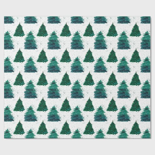 Pijnboombos Cadeaupapier (Vlak)