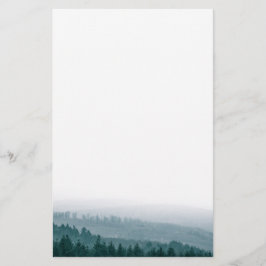 Pijnboombos Natuur Foto Briefpapier