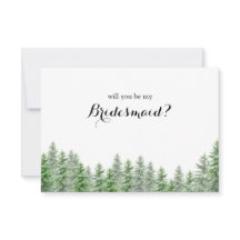 Pijnboomgaard... ben je mijn Bridesmaid-kaartje