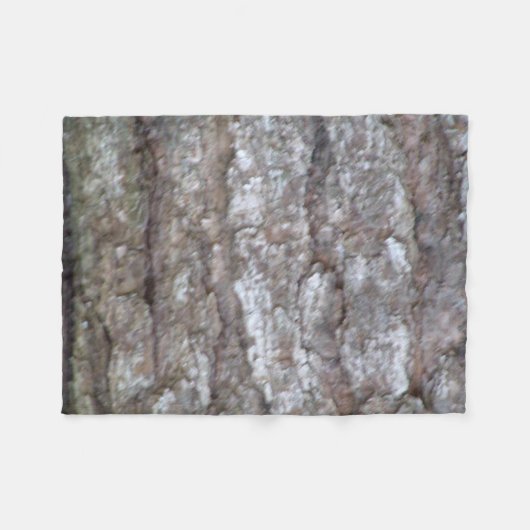 Pijnboomgaard Camo Natural Wood Camouflage Fleece Deken (Voorkant (Horizontaal))