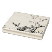 Pijnboomkegelledematen Ontwerp Rubberstempel (Stempel)