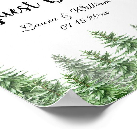 PijnboomLog ons huwelijksgeblog in het Guestbook Poster (Hoek)