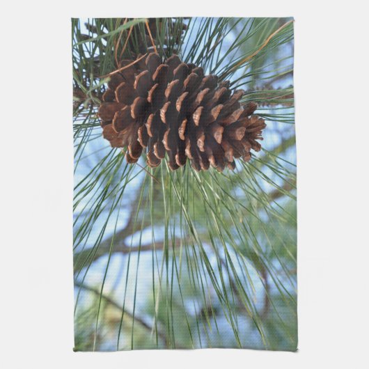 Pijnboompijnkuit Theedoek (Verticaal)