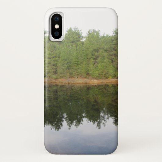 Pijnboomreflectie-meer Case-Mate iPhone Case (Achterkant)