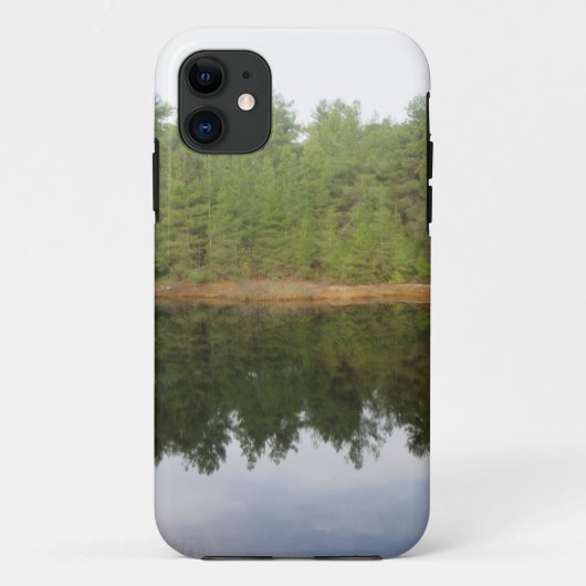 Pijnboomreflectie-meer Case-Mate iPhone Case (Achterkant)