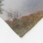 Pijnboomreflectie-meer Fleece Deken (Hoek)