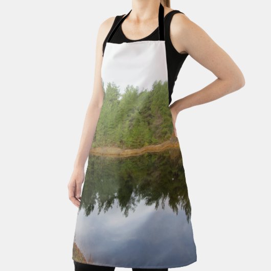 Pijnboomreflectie-meer Schort (Insitu)