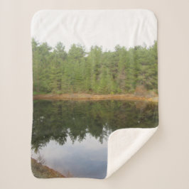 Pijnboomreflectie-meer Sherpa Deken