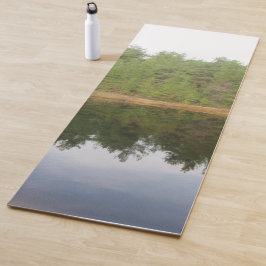 Pijnboomreflectie-meer Yogamat