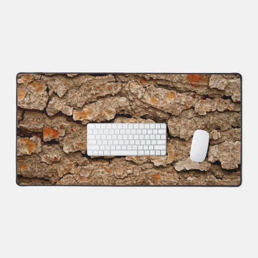 Pijnboomschors Bureaumat (Keyboard & Muis)