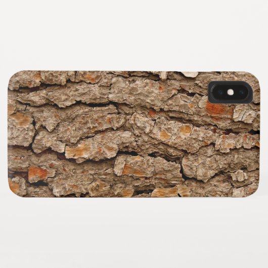 Pijnboomschors Case-Mate iPhone Case (Achterkant (horizontaal))