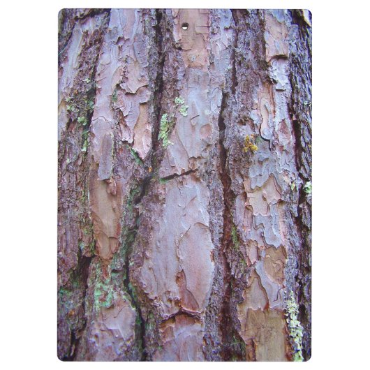 Pijnboomschors Klembord (Achterkant)
