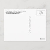 Pijnboomschors met moss briefkaart (Achterkant)