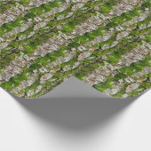Pijnboomschors met moss cadeaupapier (Hoek)