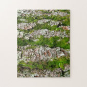 Pijnboomschors met moss legpuzzel (Verticaal)