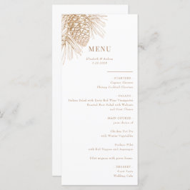 pijnboomtak | Winterbos | Huwelijksmenu Menu