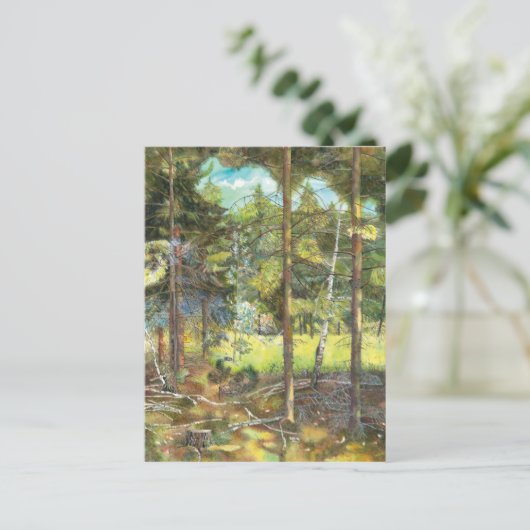 Pijnbos Briefkaart (Staand voorkant)