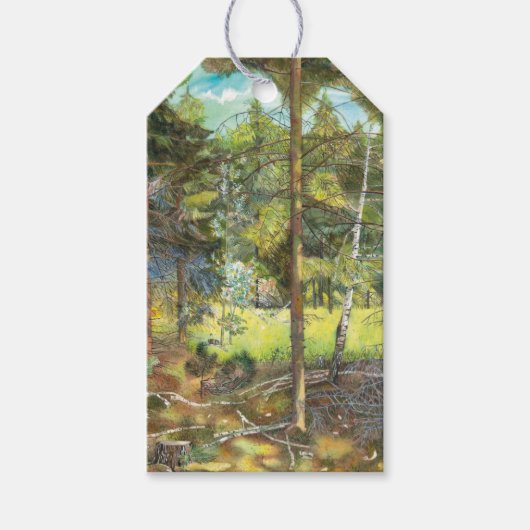 Pijnbos Cadeaulabel (Voorkant)