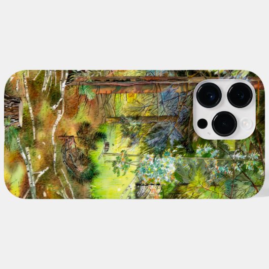 Pijnbos Case-Mate iPhone Case (Achterkant (horizontaal))