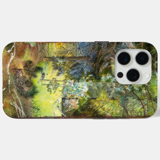 Pijnbos Case-Mate iPhone Case (Achterkant (horizontaal))