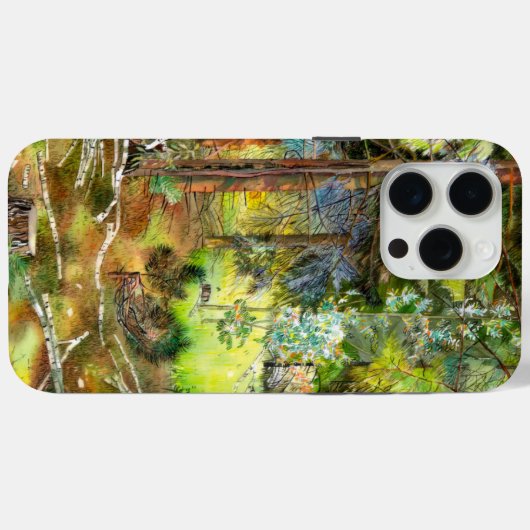 Pijnbos Case-Mate iPhone Case (Achterkant (horizontaal))