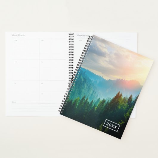 Pijnbos in de Dolomites, Italië Planner (Display)