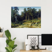 Pijnbos in de provincie Viatka Poster (Thuiskantoor)