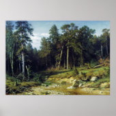 Pijnbos in de provincie Viatka Poster (Voorkant)