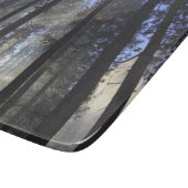 Pijnbos met zonneschijnse Natuur Snijplank (Hoek)