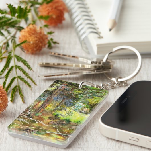 Pijnbos Sleutelhanger (Voorkant Rechts)