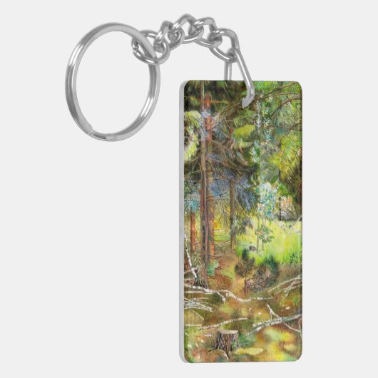 Pijnbos Sleutelhanger (Voorkant Links)