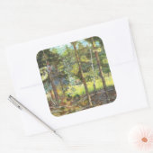 Pijnbos Vierkante Sticker (Envelop)