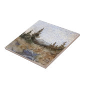 Pijnen en bergen landschapselementen. tegeltje (Zijkant)