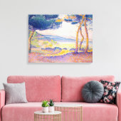 Pijnen langs de kust canvas afdruk (Insitu (Woonkamer))