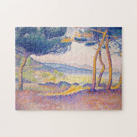 Pijnen langs de kust legpuzzel (Horizontaal)