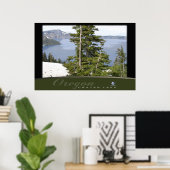 PIJNEN OP DE KRATERLAK POSTER (Thuiskantoor)